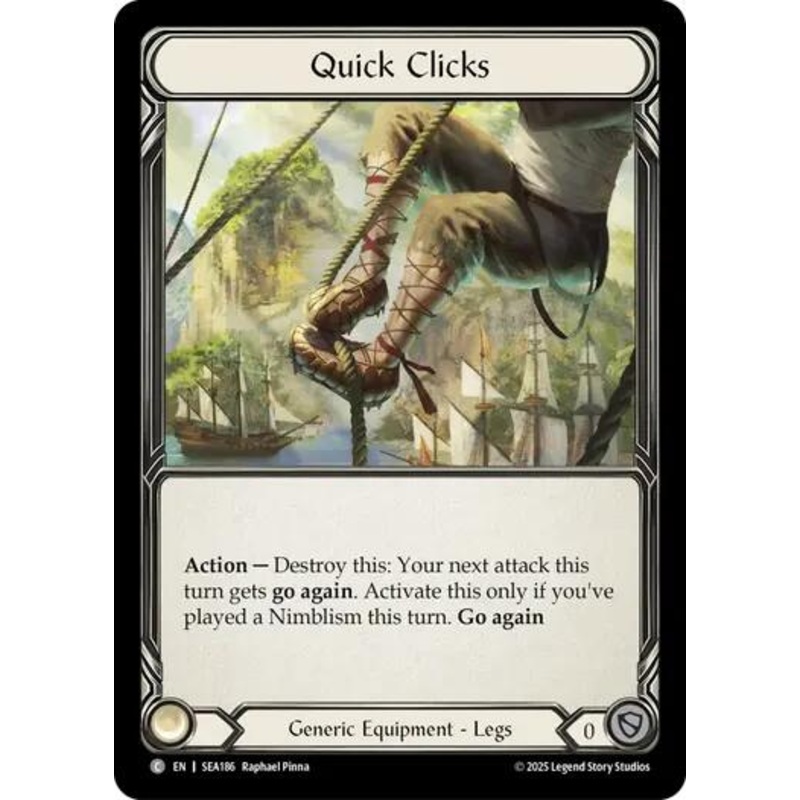 Quick Clicks (Treasure) [SEA186] (High Seas)  Cold Foil