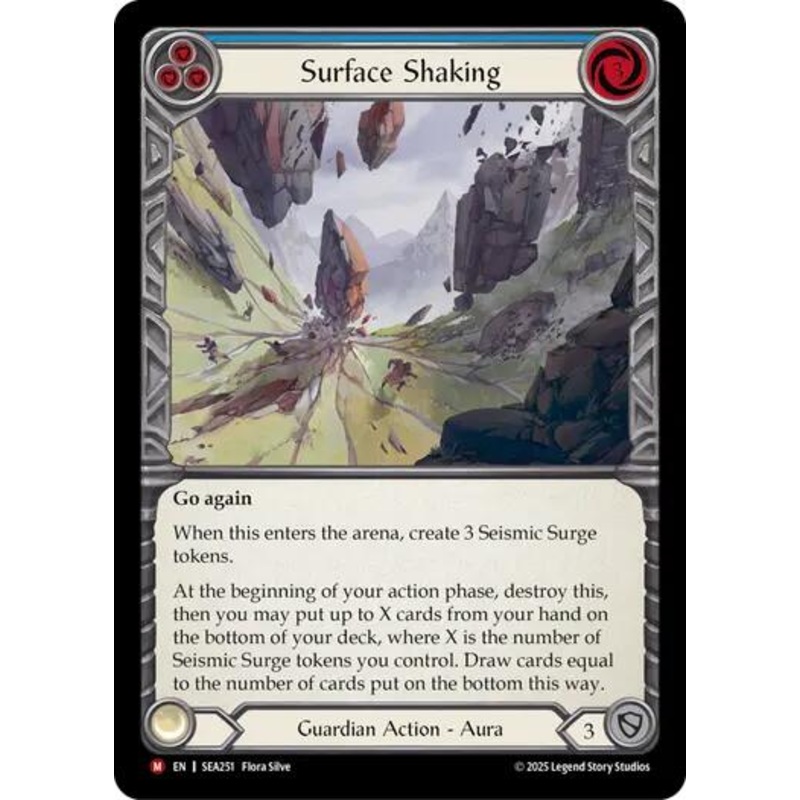 Surface Shaking [SEA251] (High Seas)  Rainbow Foil