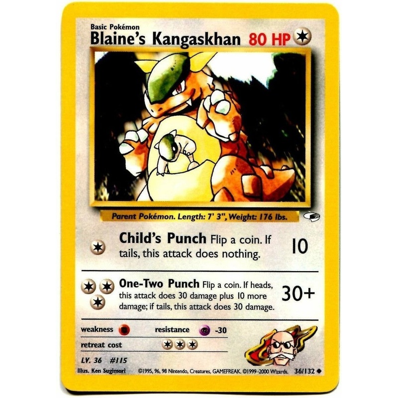 Blaine's Kangaskhan (36/132) [Gym Heroes Unlimited]