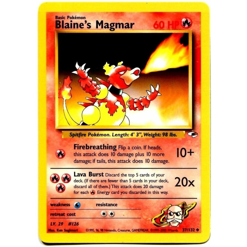 Blaine's Magmar (37/132) [Gym Heroes Unlimited]