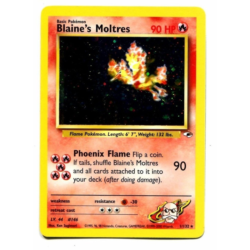 Blaine's Moltres (1/132) [Gym Heroes Unlimited]