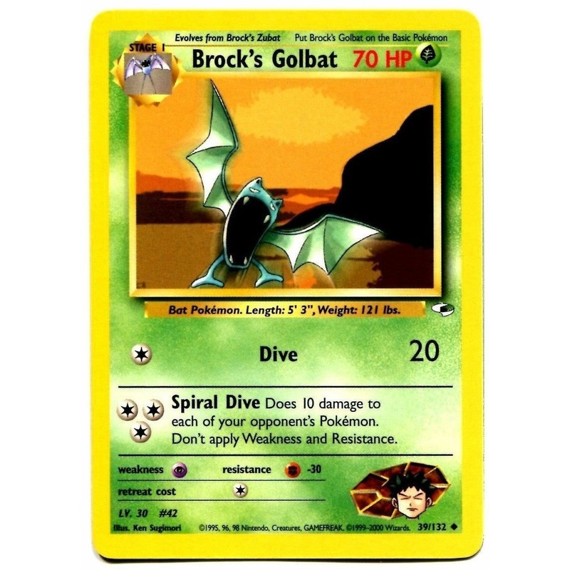 Brock's Golbat (39/132) [Gym Heroes Unlimited]