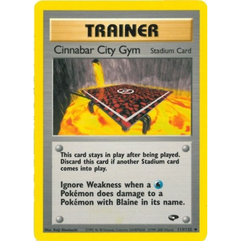 Cinnabar City Gym (113/132) [Gym Challenge Unlimited]