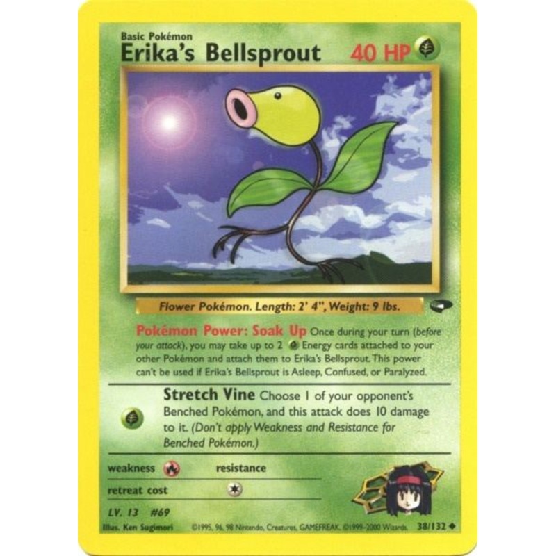 Erika's Bellsprout (38/132) [Gym Challenge Unlimited]