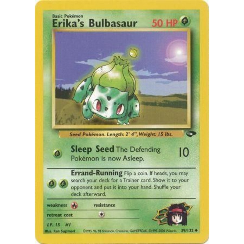 Erika's Bulbasaur (39/132) [Gym Challenge Unlimited]