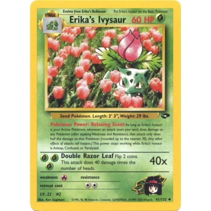 Erika's Ivysaur (41/132) [Gym Challenge Unlimited]