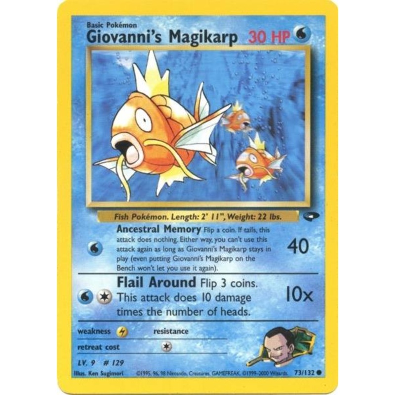 Giovanni's Magikarp (73/132) [Gym Challenge Unlimited]