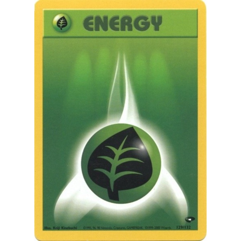 Grass Energy (129/132) [Gym Challenge Unlimited]