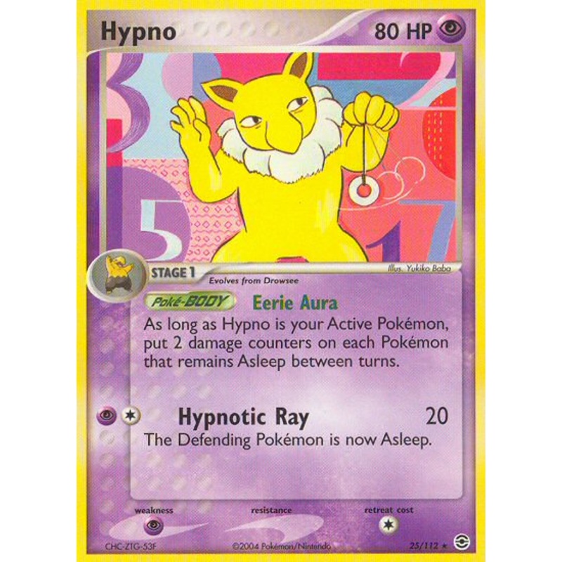 Hypno (25/112) [EX: FireRed & LeafGreen]
