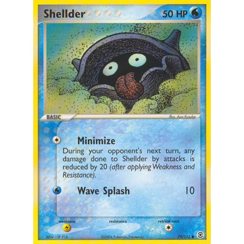 Shellder (79/112) [EX: FireRed & LeafGreen]