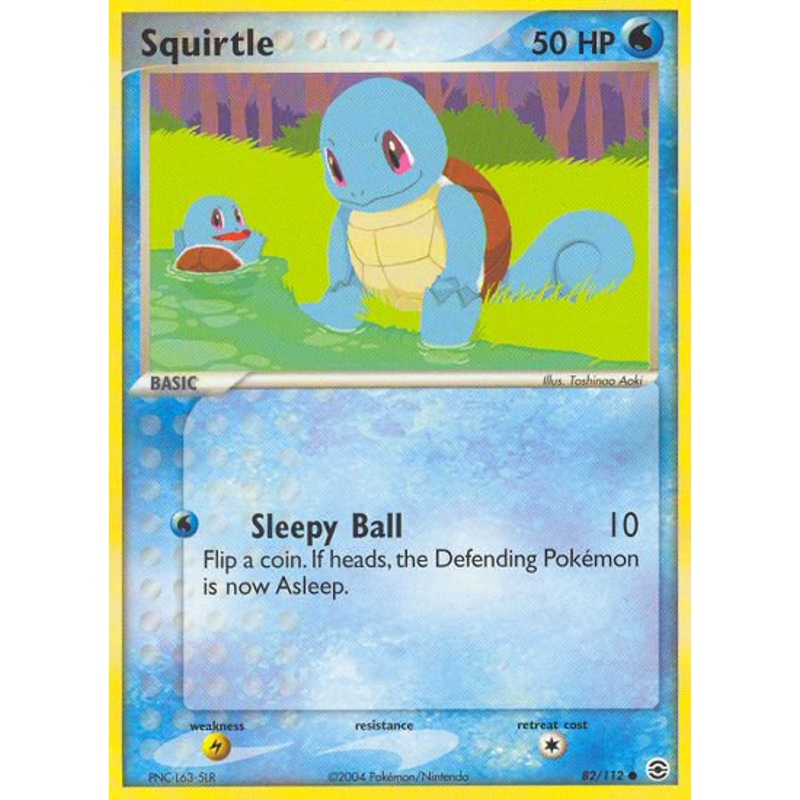 Squirtle (82/112) [EX: FireRed & LeafGreen]