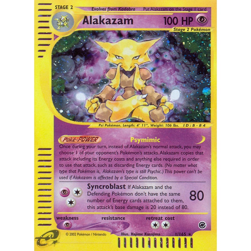 Alakazam (1/165) [Expedition: Base Set]