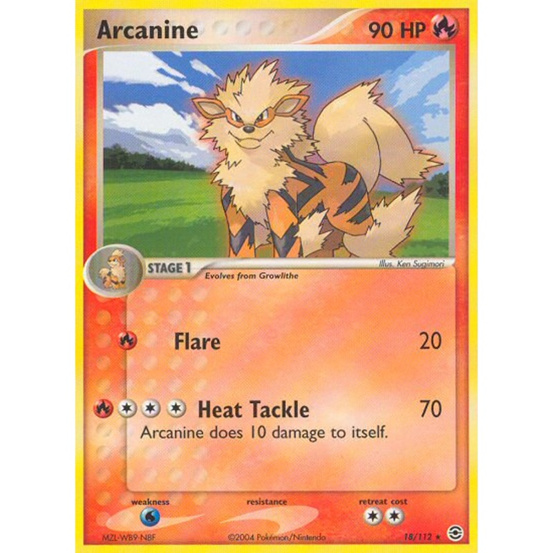 Arcanine (18/112) [EX: FireRed & LeafGreen]
