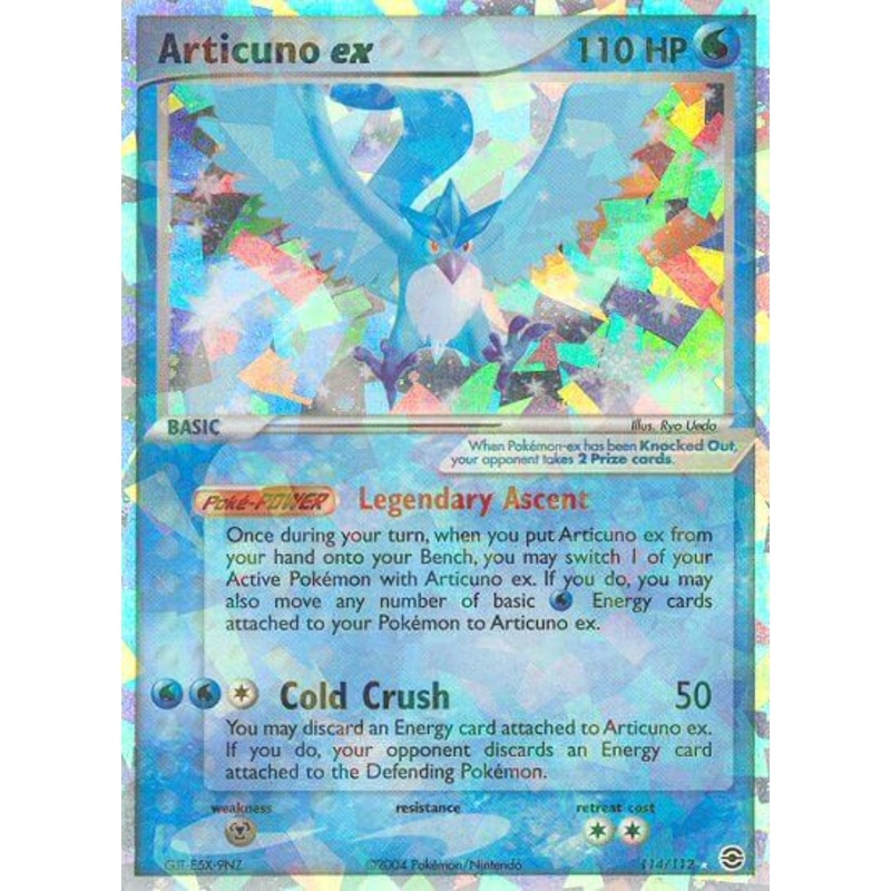 Articuno ex (114/112) [EX: FireRed & LeafGreen]