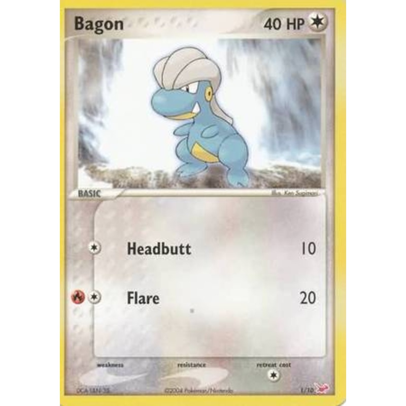 Bagon (1/10) [EX: Trainer Kit - Latias]