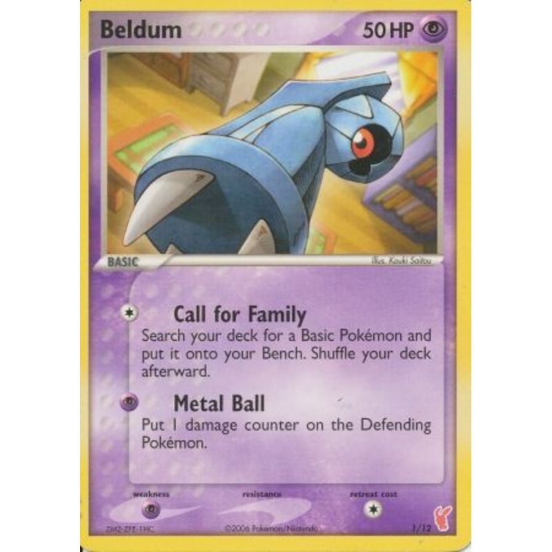 Beldum (1/12) [EX: Trainer Kit 2 - Plusle]