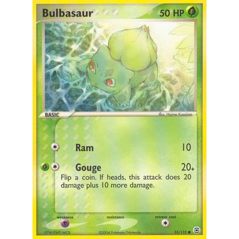 Bulbasaur (55/112) [EX: FireRed & LeafGreen]
