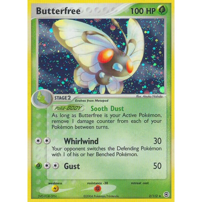 Butterfree (2/112) [EX: FireRed & LeafGreen]