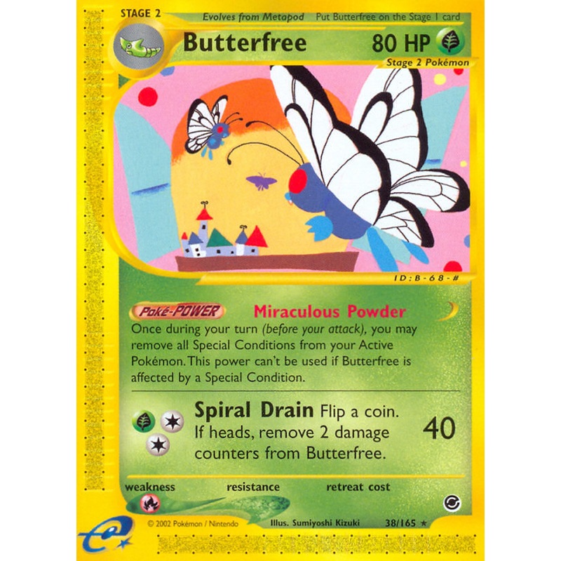 Butterfree (38/165) [Expedition: Base Set]