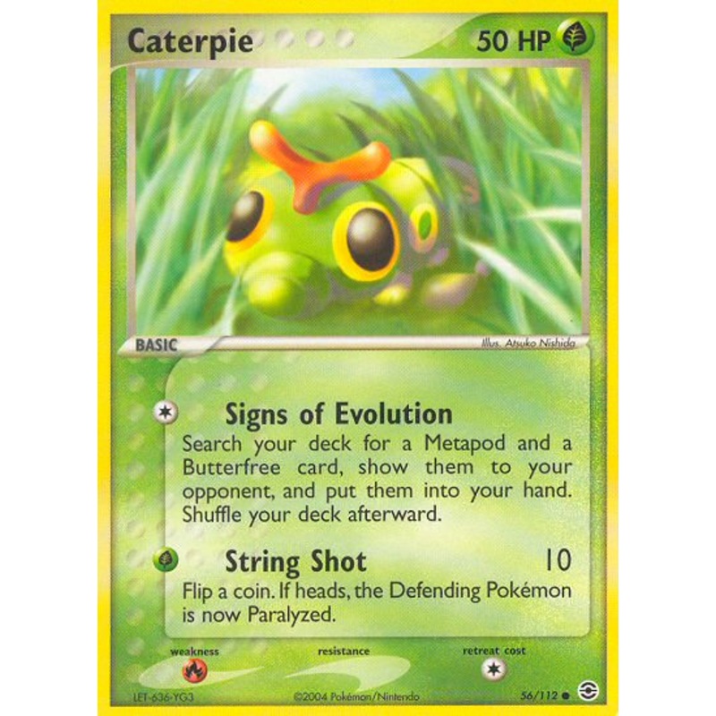 Caterpie (56/112) [EX: FireRed & LeafGreen]