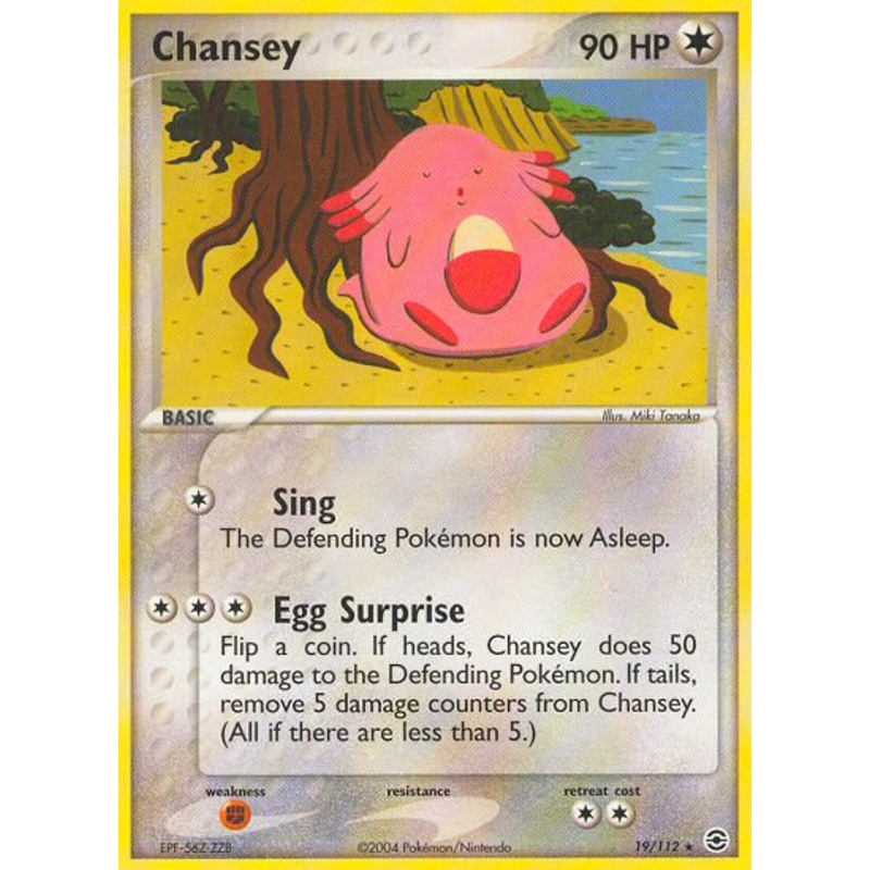 Chansey (19/112) [EX: FireRed & LeafGreen]