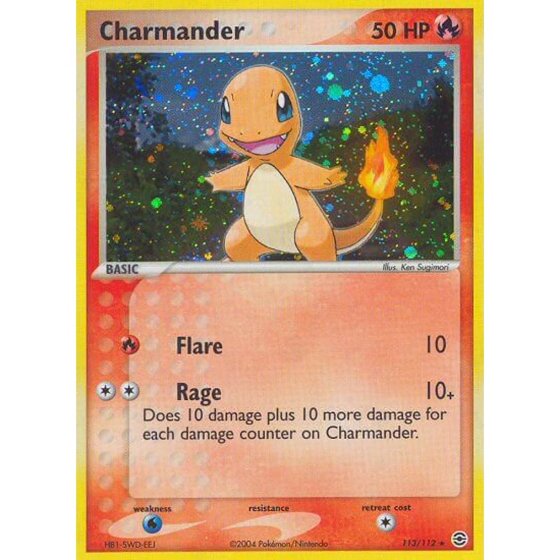 Charmander (113/112) [EX: FireRed & LeafGreen]