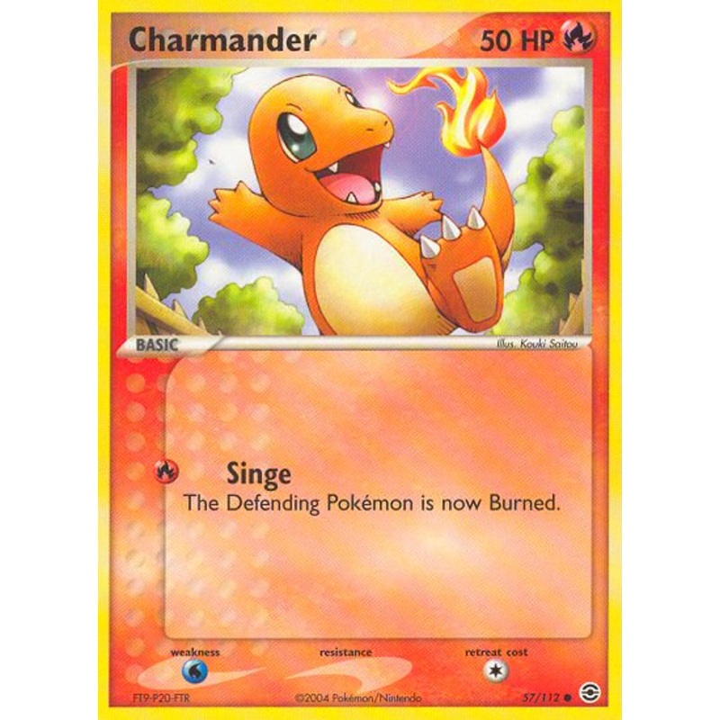 Charmander (57/112) [EX: FireRed & LeafGreen]