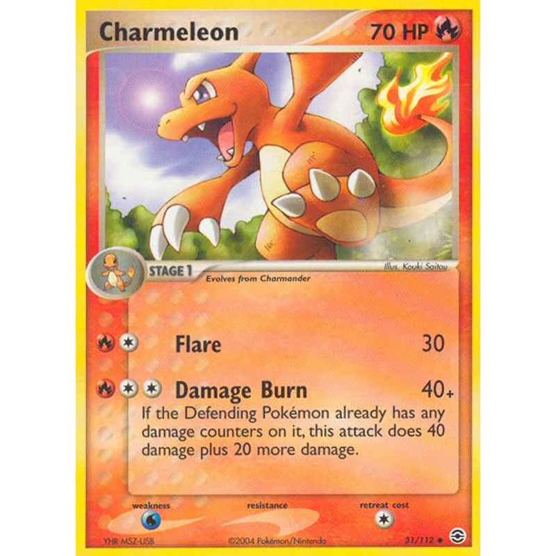 Charmeleon (31/112) [EX: FireRed & LeafGreen]