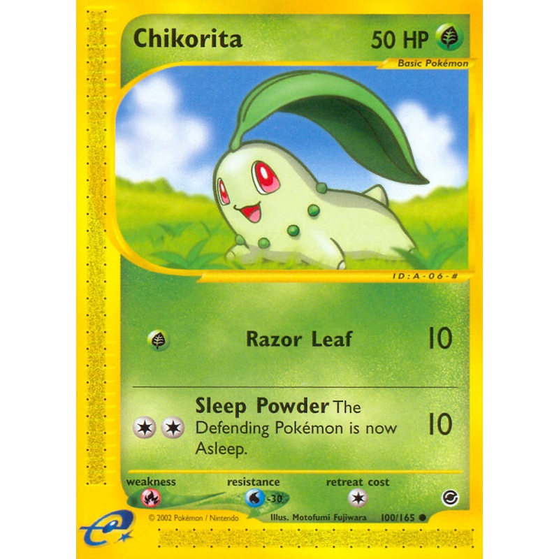 Chikorita (100/165) [Expedition: Base Set]