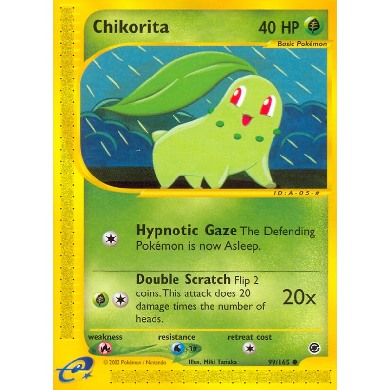 Chikorita (99/165) [Expedition: Base Set]
