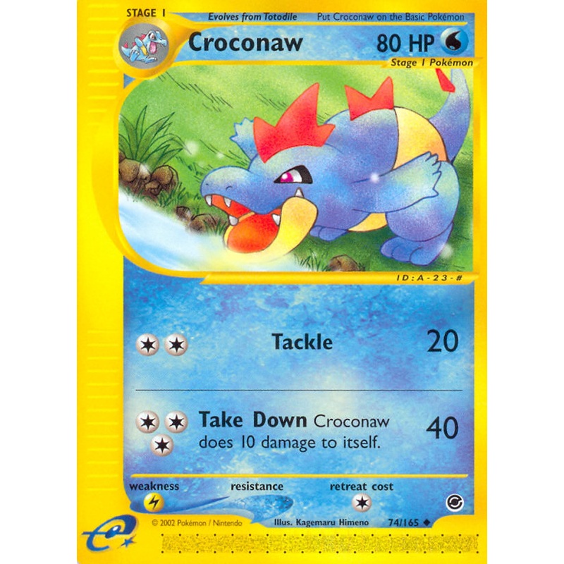 Croconaw (74/165) [Expedition: Base Set]