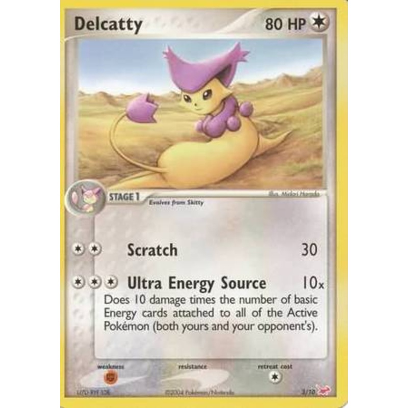 Delcatty (3/10) [EX: Trainer Kit - Latias]