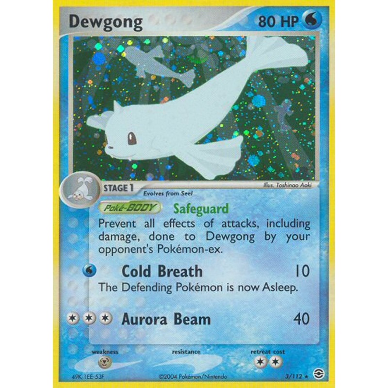 Dewgong (3/112) [EX: FireRed & LeafGreen]