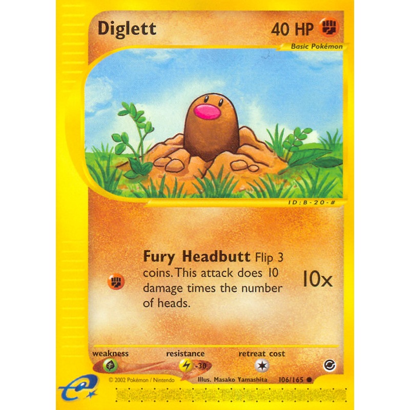 Diglett (106/165) [Expedition: Base Set]