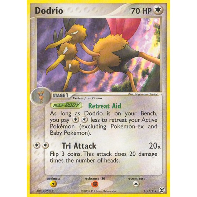 Dodrio (21/112) [EX: FireRed & LeafGreen]