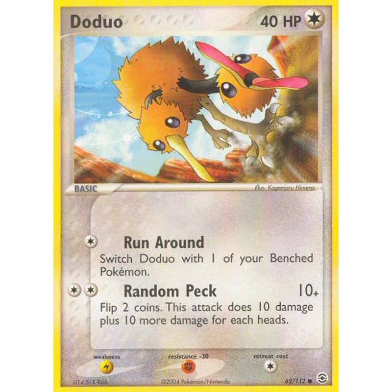 Doduo (62/112) [EX: FireRed & LeafGreen]
