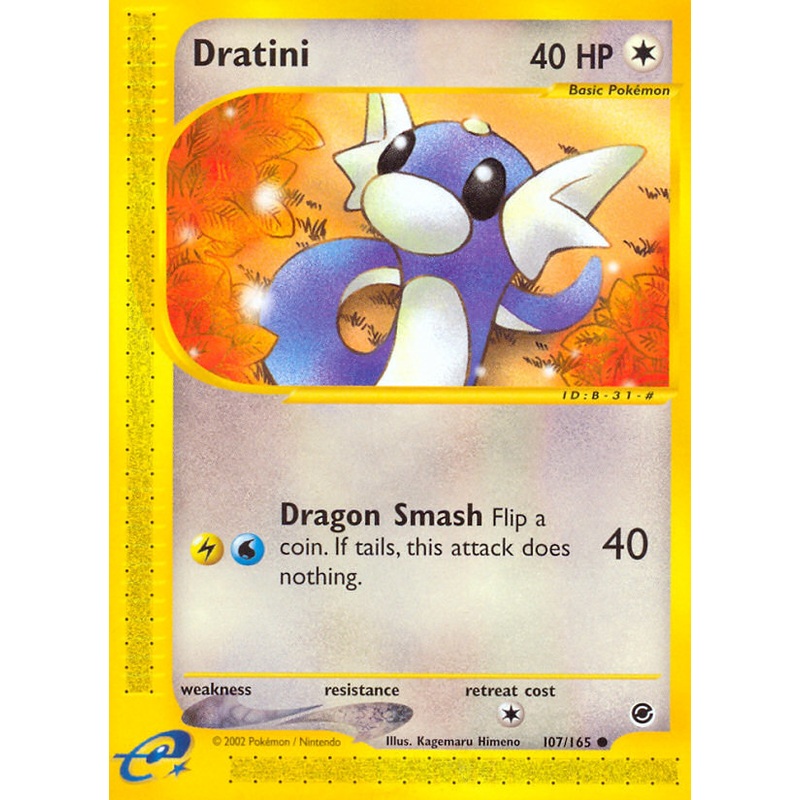Dratini (107/165) [Expedition: Base Set]