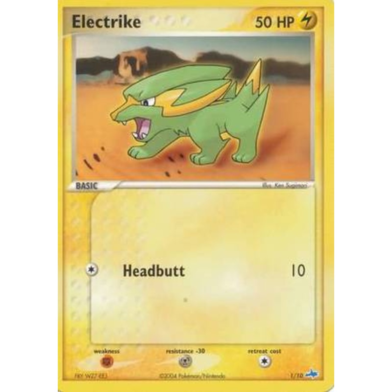 Electrike (1/10) [EX: Trainer Kit - Latios]