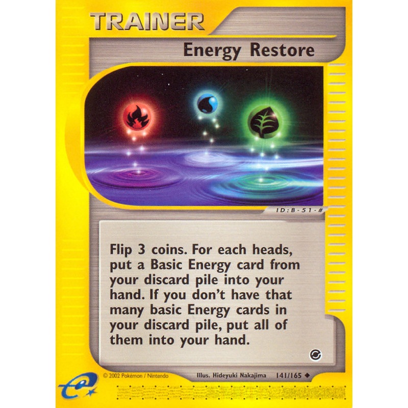 Energy Restore (141/165) [Expedition: Base Set]