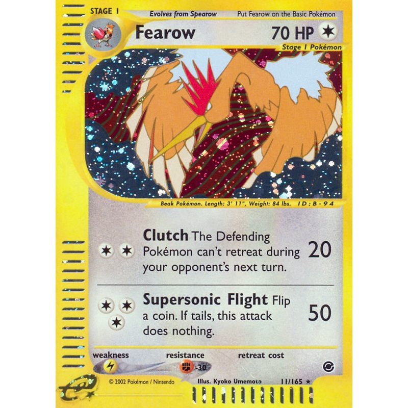Fearow (11/165) [Expedition: Base Set]
