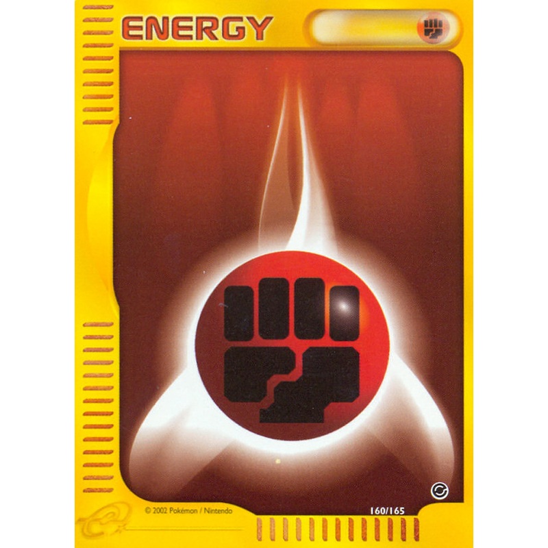 Fighting Energy (160/165) [Expedition: Base Set]