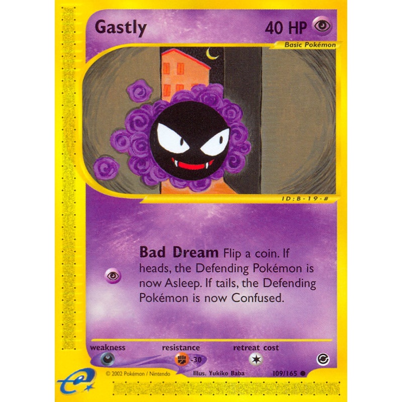 Gastly (109/165) [Expedition: Base Set]