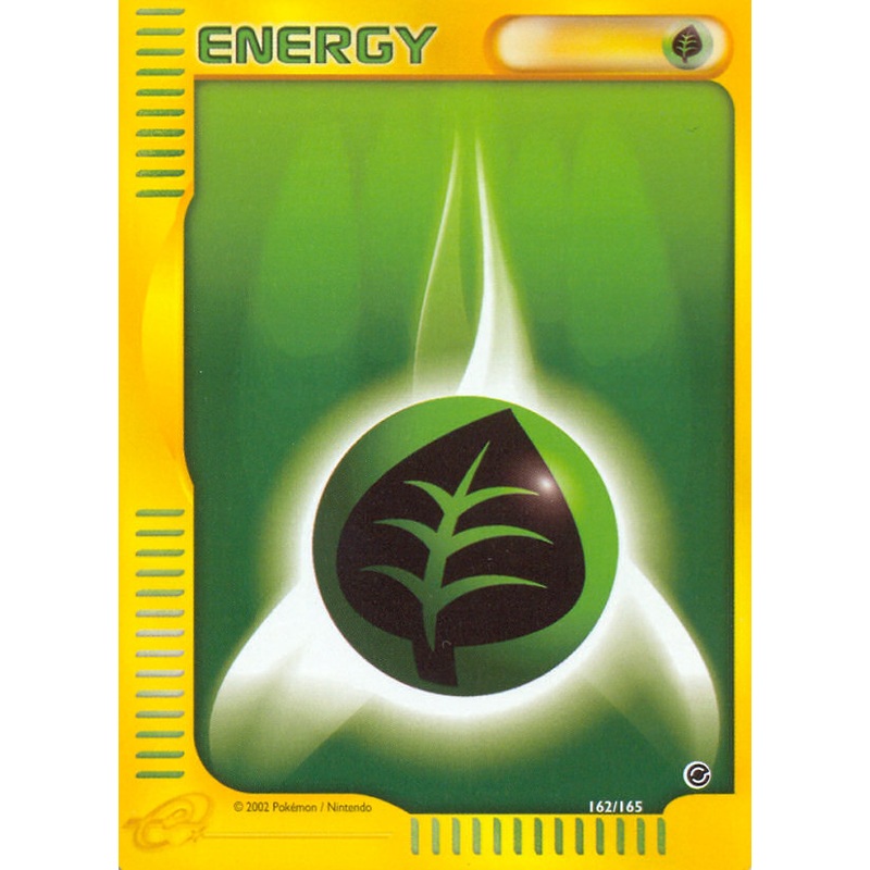 Grass Energy (162/165) [Expedition: Base Set]