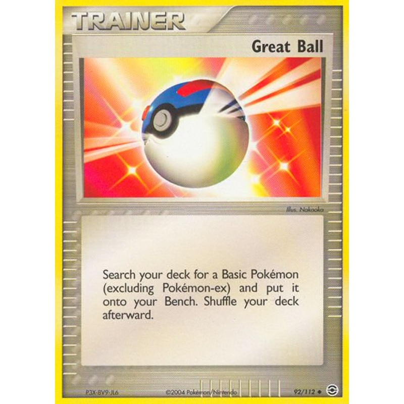 Great Ball (92/112) [EX: FireRed & LeafGreen]