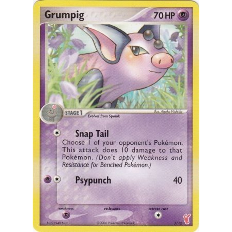 Grumpig (3/12) [EX: Trainer Kit 2 - Plusle]