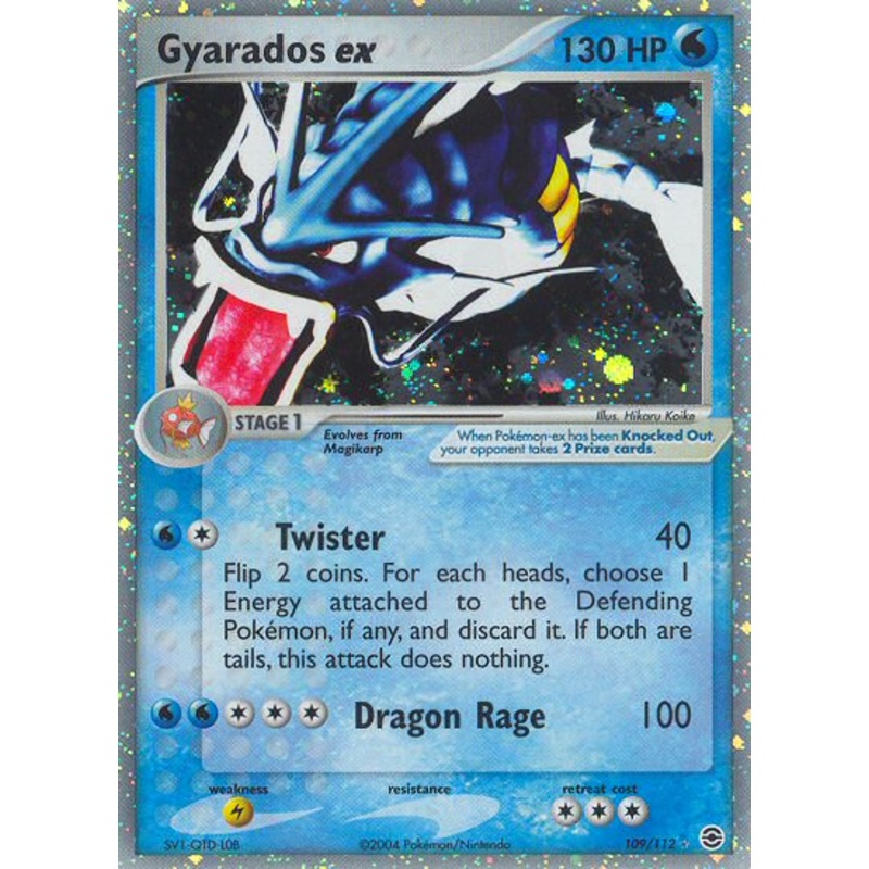 Gyarados ex (109/112) [EX: FireRed & LeafGreen]
