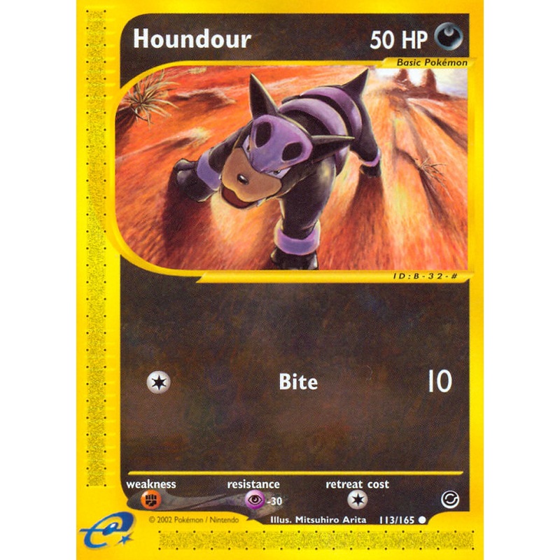 Houndour (113/165) [Expedition: Base Set]