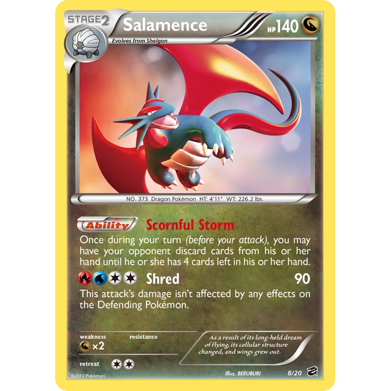 Salamence (8/20) [Black & White: Dragon Vault]