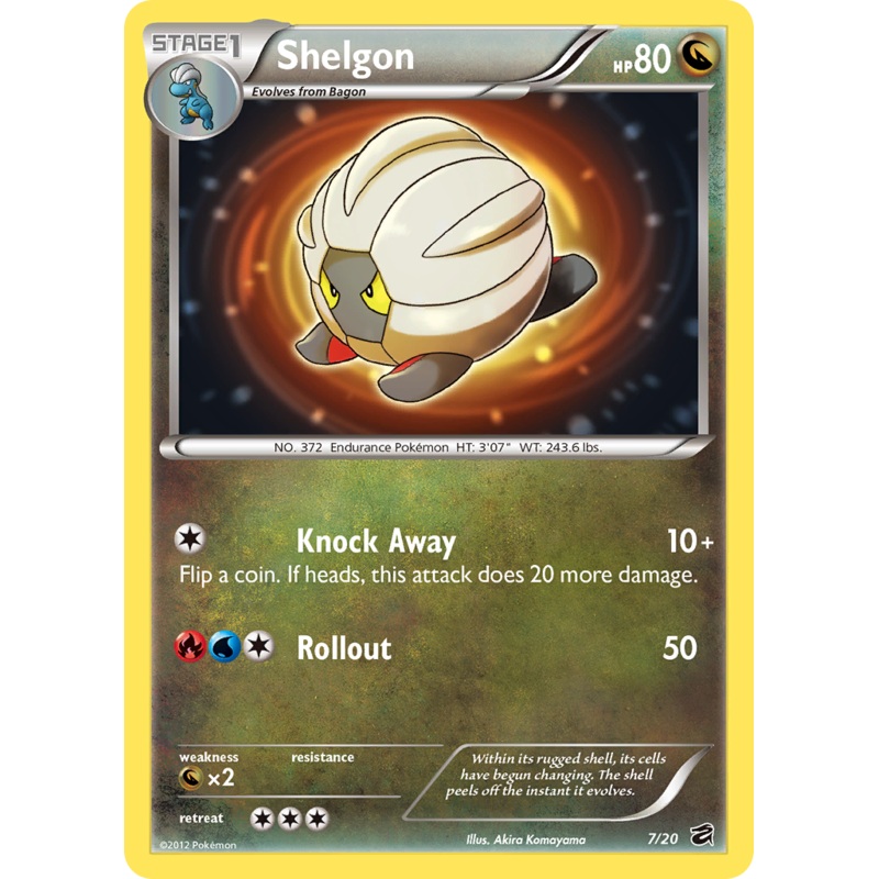 Shelgon (7/20) [Black & White: Dragon Vault]