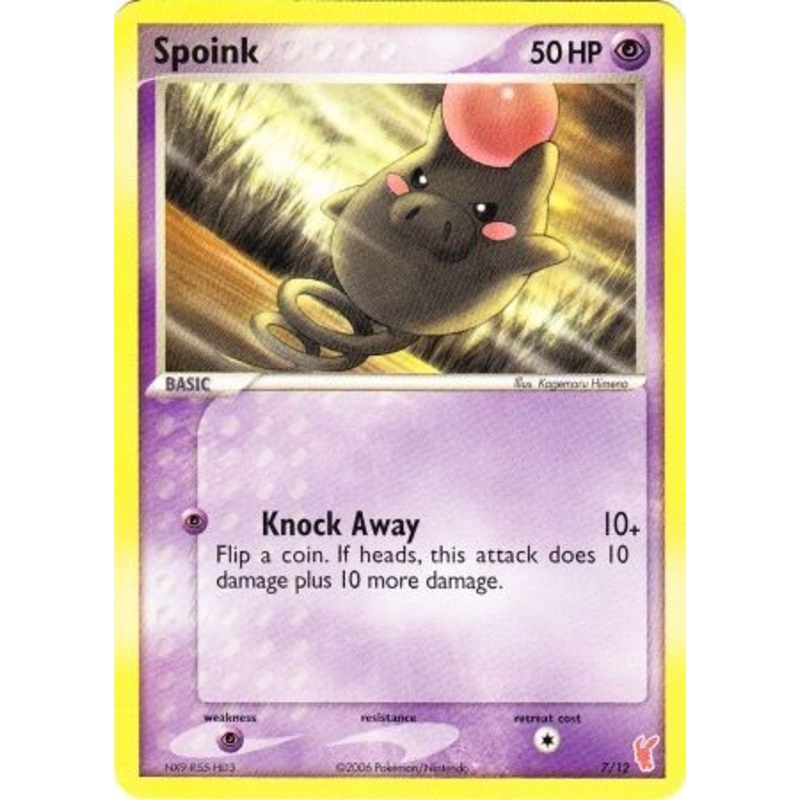 Spoink (7/12) [EX: Trainer Kit 2 - Plusle]